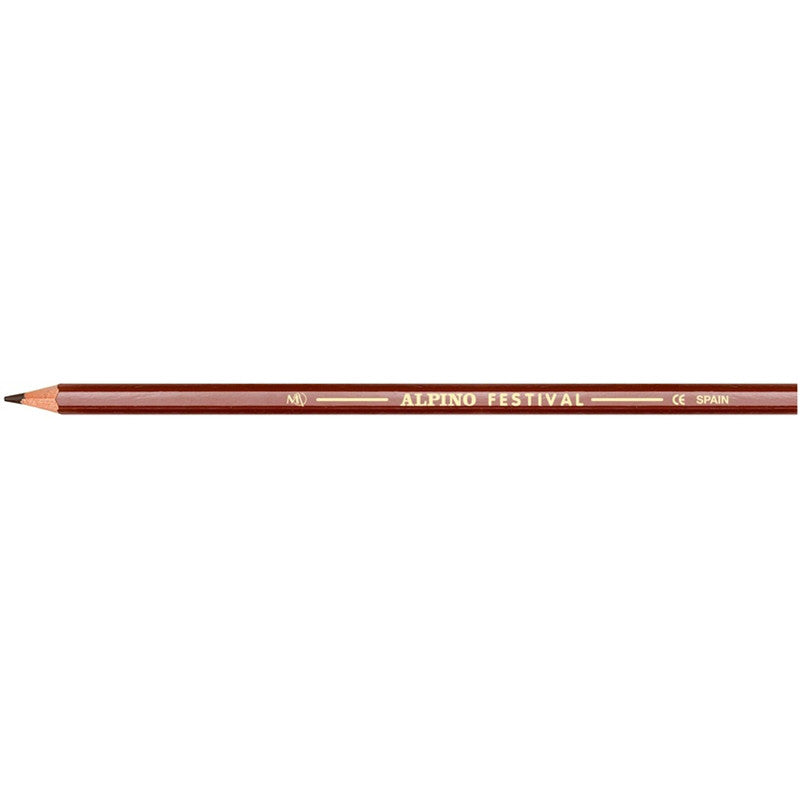 LÁPIZ COLOR NEGRO C/12UD - ALPINO