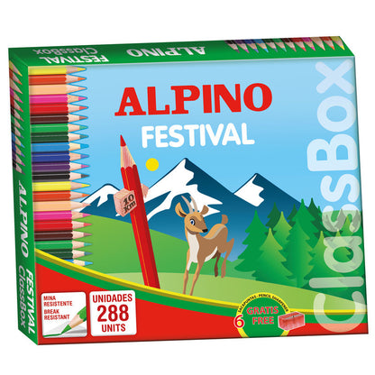 PACK LÁPICES COLOR 288UD STDOS - ALPINO