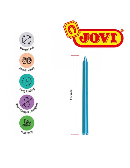 CERAS PLASTICOLOR 12UDS SURTIDAS - JOVI