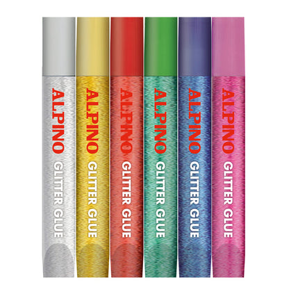 GLITTER GLUE CLASSIC 6UD - ALPINO