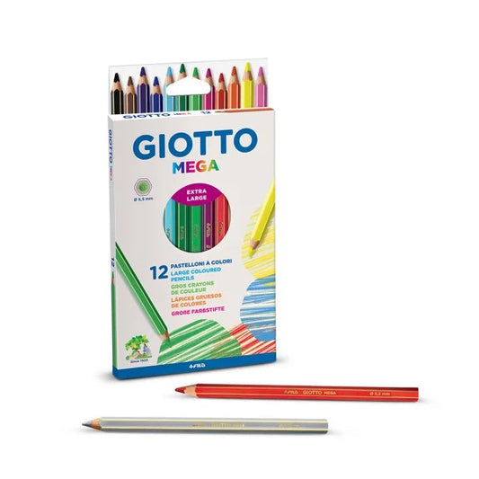 LÁPIZ COLOR MEGA 12UD - GIOTTO