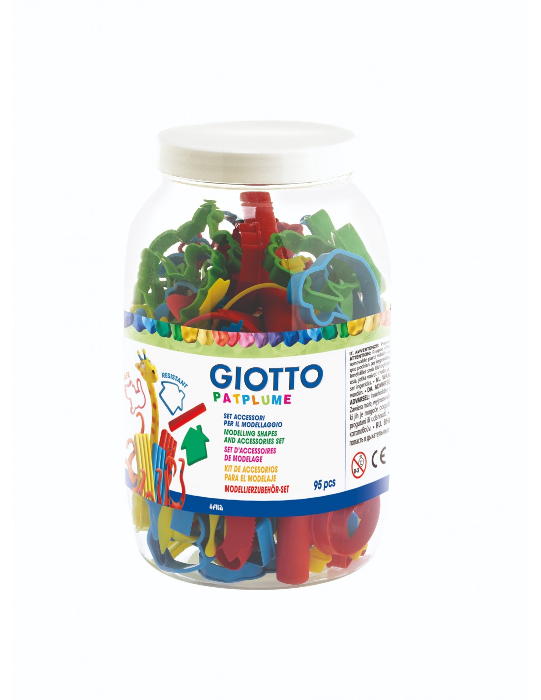 BOTE 95 MOLDES PARA PASTA BLANDA - GIOTTO
