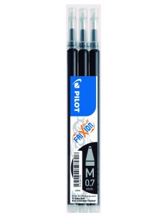 RECAMBIO BOLIGRAFO FRIXION NEGRO 3UDS - PILOT