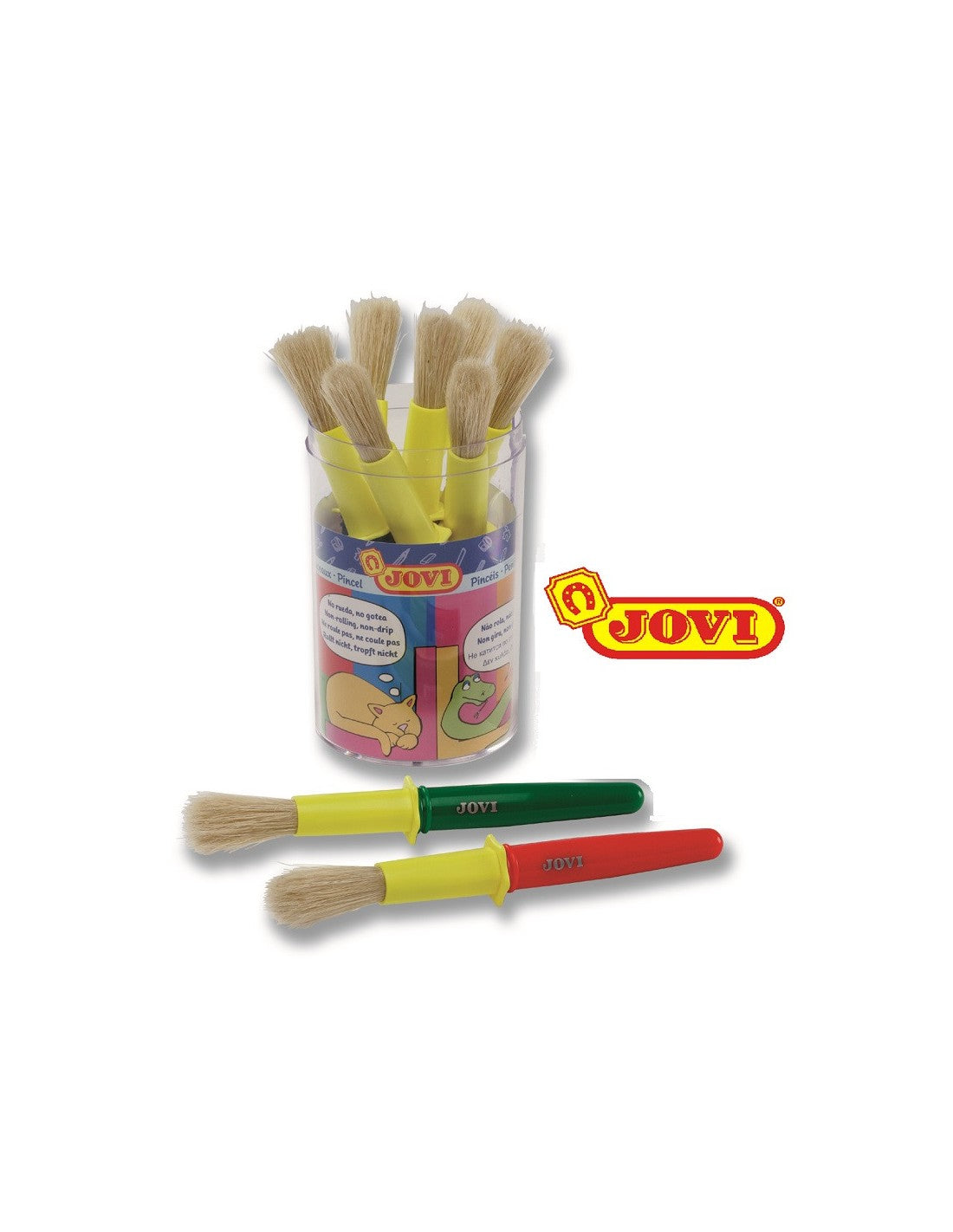 PINCEL ESCOLAR MAXI 9UD - JOVI