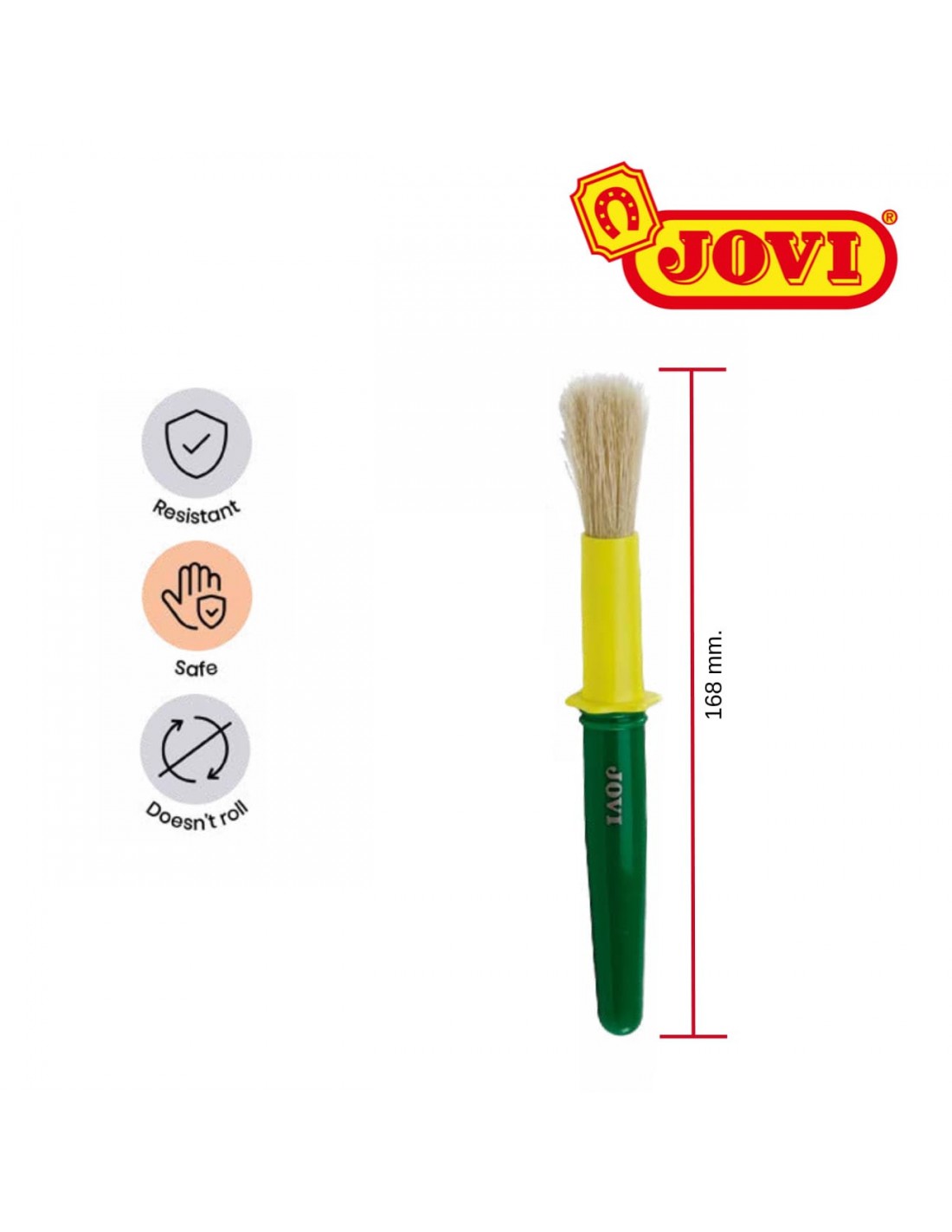 PINCEL ESCOLAR MAXI 9UD - JOVI