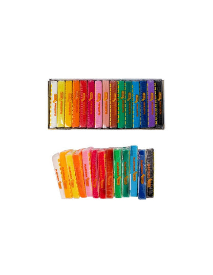 PLASTILINA 150GR 15 COLORES SURTIDOS - JOVI