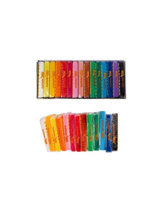 PLASTILINA 150GR 15 COLORES SURTIDOS - JOVI