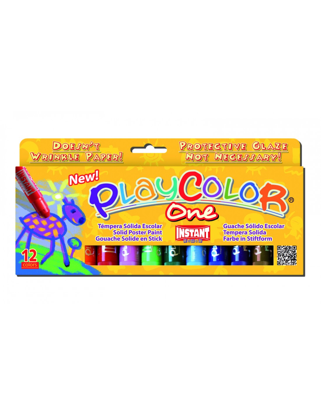 TÉMPERA SÓLIDA ONE 12 UD - PLAYCOLOR