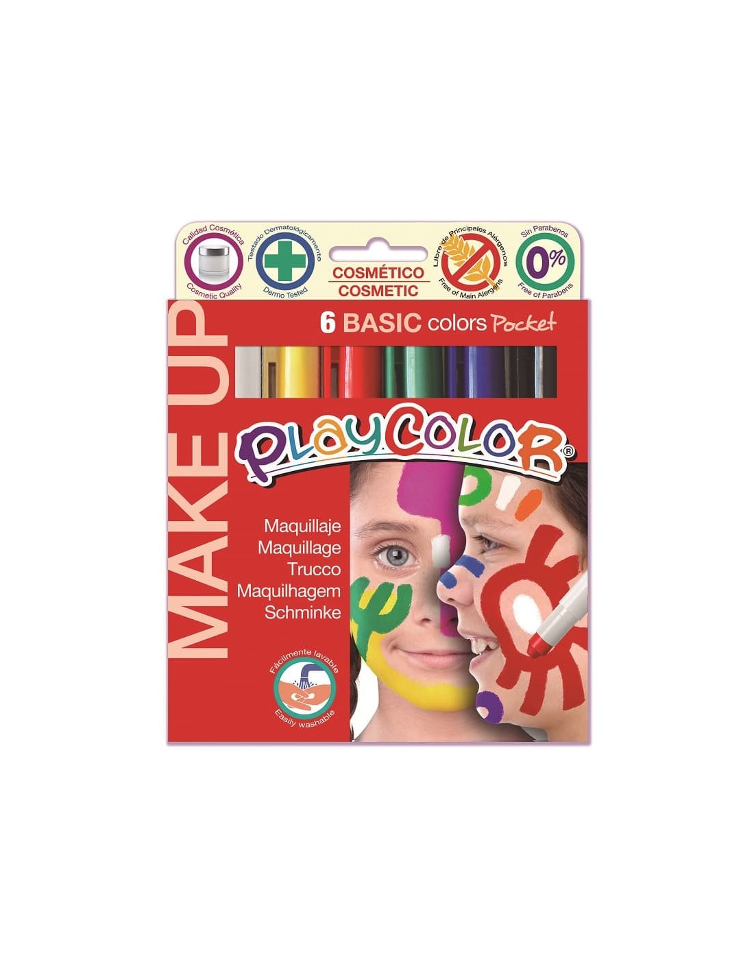 MAQUILLAJE 6 STICKS SURTIDOS - PLAYCOLOR