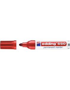 ROTULADOR 550 ROJO - EDDING