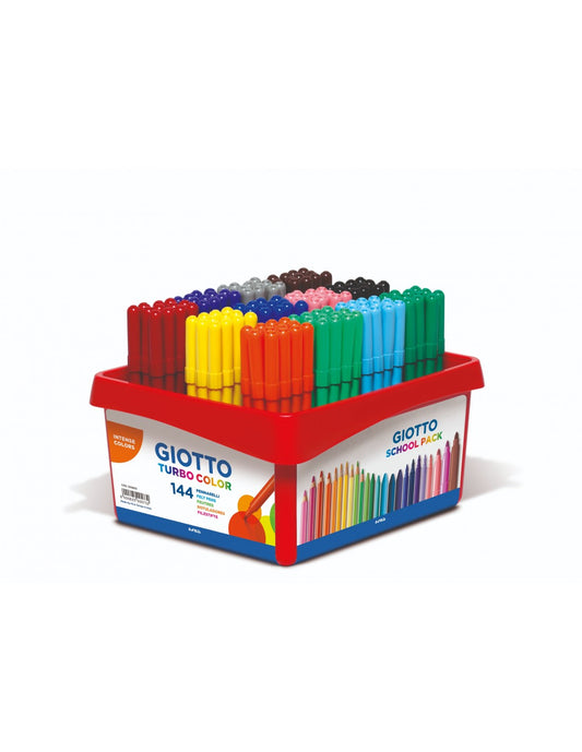 PACK ROTULADOR TURBO COLOR 144UDS - GIOTTO
