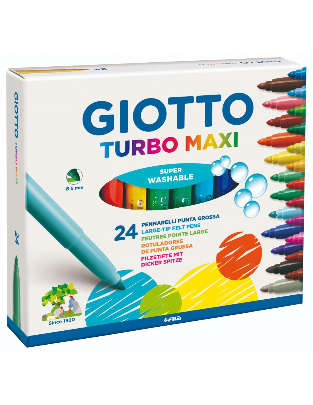 ROTULADOR TURBO MAXI 24UDS - GIOTTO