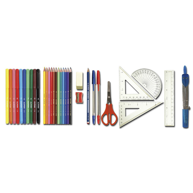 ESTUCHE PLUMIER PEQUEÑO DOBLE - ALPINO