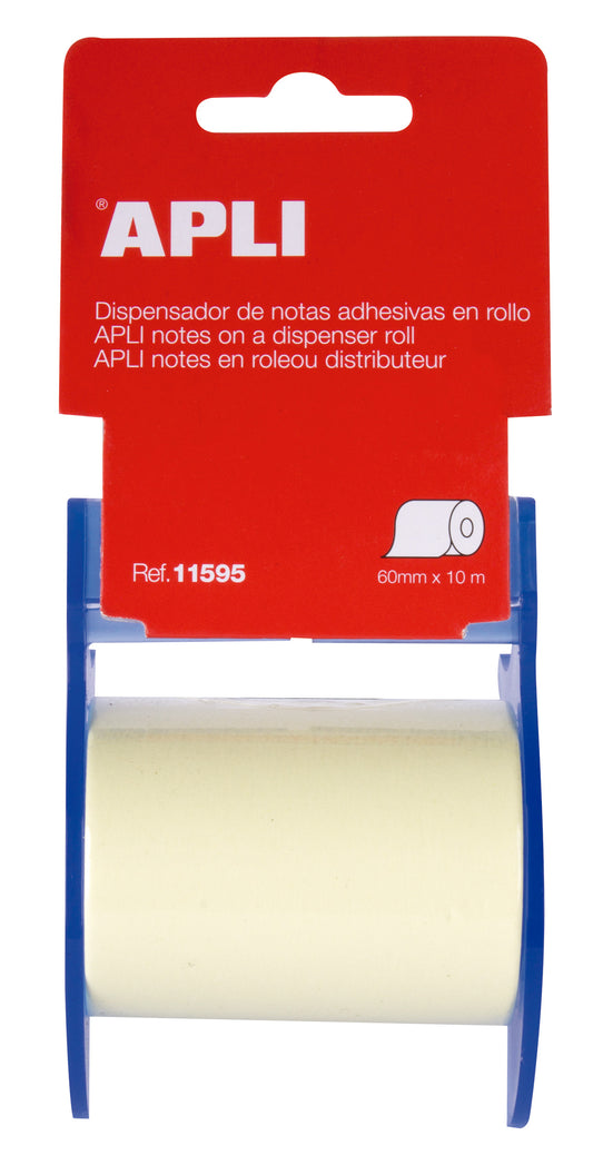 NOTES ADHESIVAS 60X10 EN ROLLO ESTANDAR - APLI