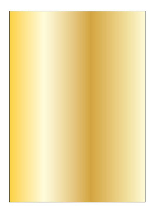 PAPEL METALIZADO 10H 130GR ORO - APLI