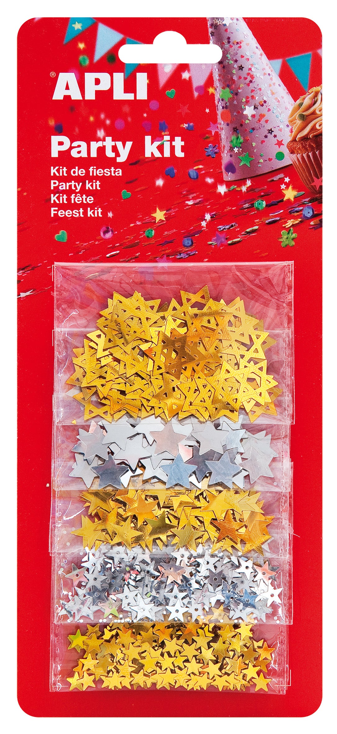 CONFETI ESTRELLAS SURTIDOS - APLI