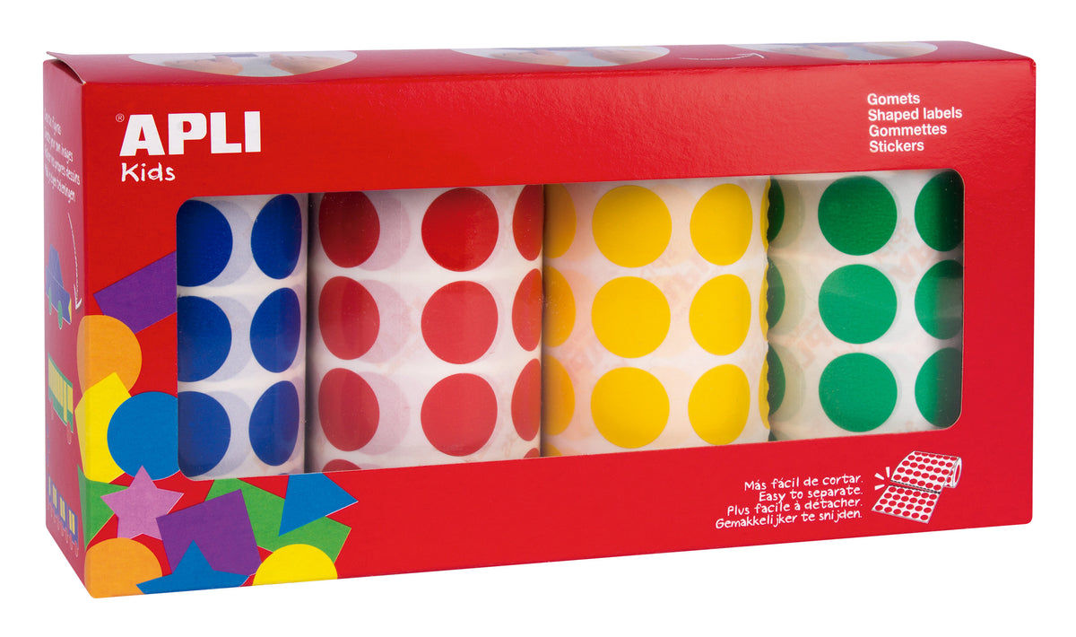 PACK GOMETS REDOND. 20MM STDOS - APLI