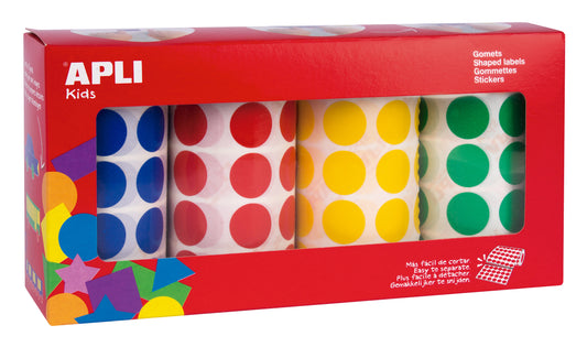 PACK GOMETS REDOND. 20MM STDOS - APLI