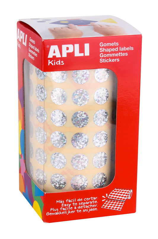 ROLLO GOMETS REDOND. 10,5MM HOLOG. - APLI