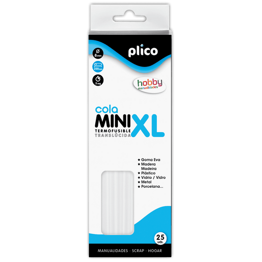 BARRA SILICONA 8MM EXTRALARGA 25UD - PLICO