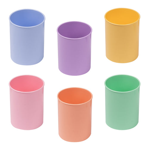 CUBILETE OPACO PLASTICO STDO PASTEL - FAIBO