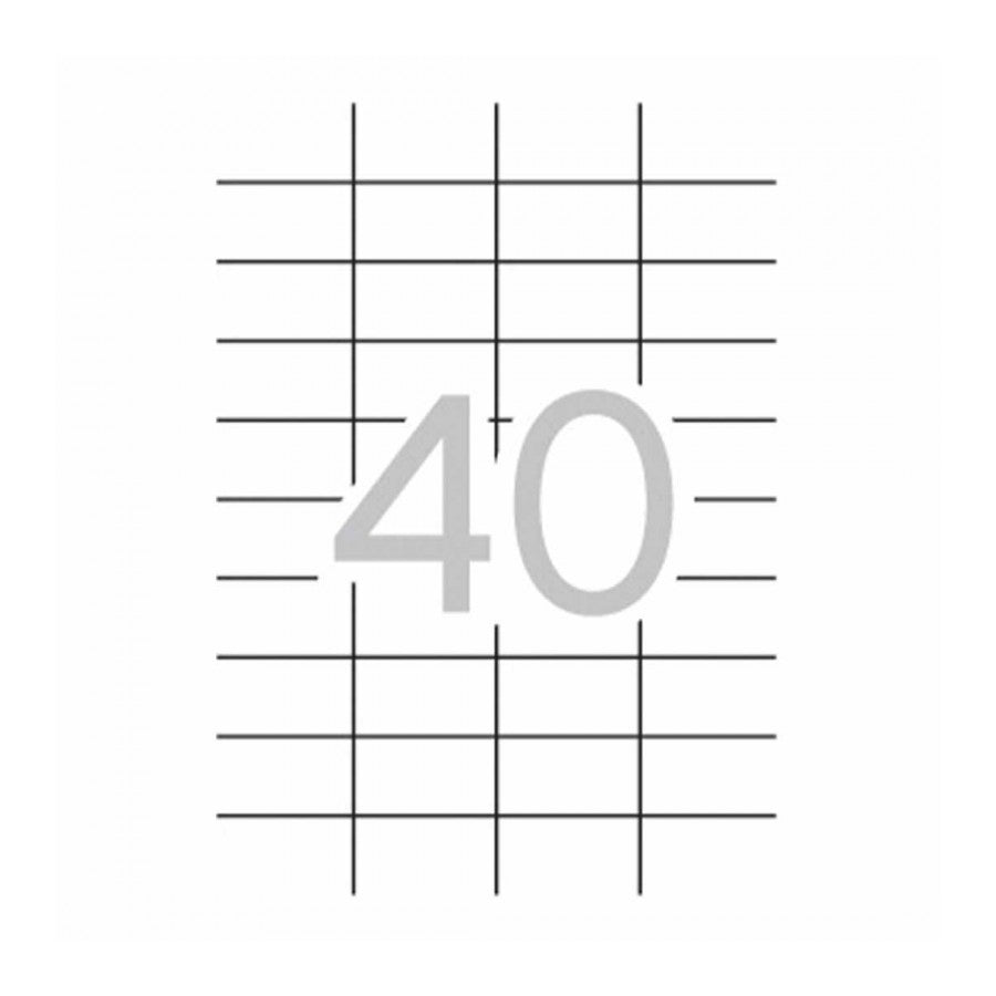 ETIQUETAS ADHESIVAS A4 CAJA 100 HOJAS - APLI