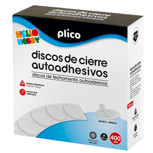 DISCOS DE CIERRE AUTOADHESIVOS - PLICO