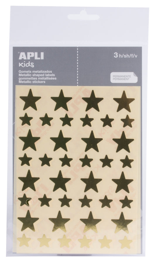 SOBRE GOMETS ESTRELLAS ORO 3H - APLI