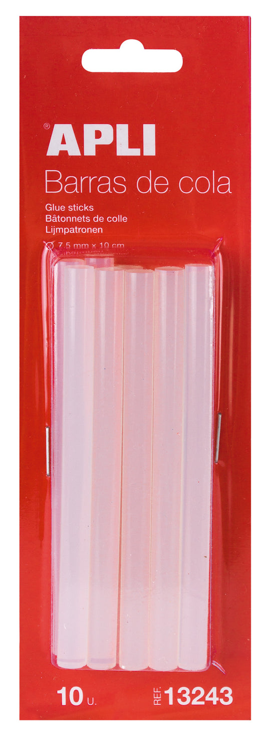 BARRITAS SILICONA 7,5MM BLISTER 10UD - APLI