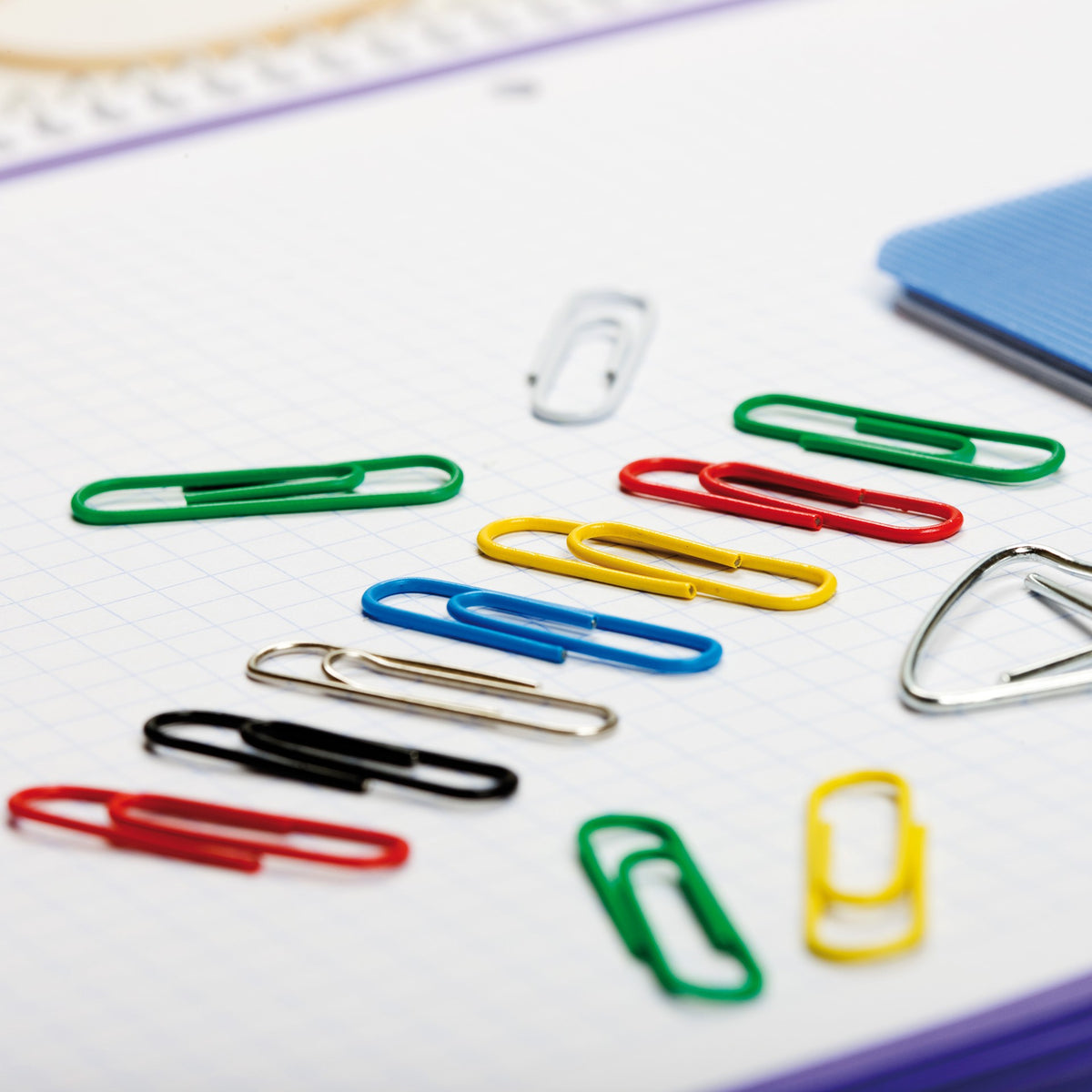CLIPS COLORES Nº2 32MM C/100UD - APLI