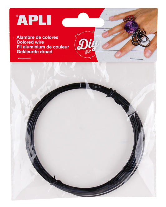 ALAMBRE NEGRO 1,5MM X 5M - APLI