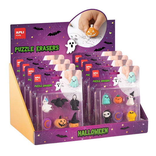 EXPOSITOR GOMAS DE BORRAR PUZZLE HALLOWEEN - APLI