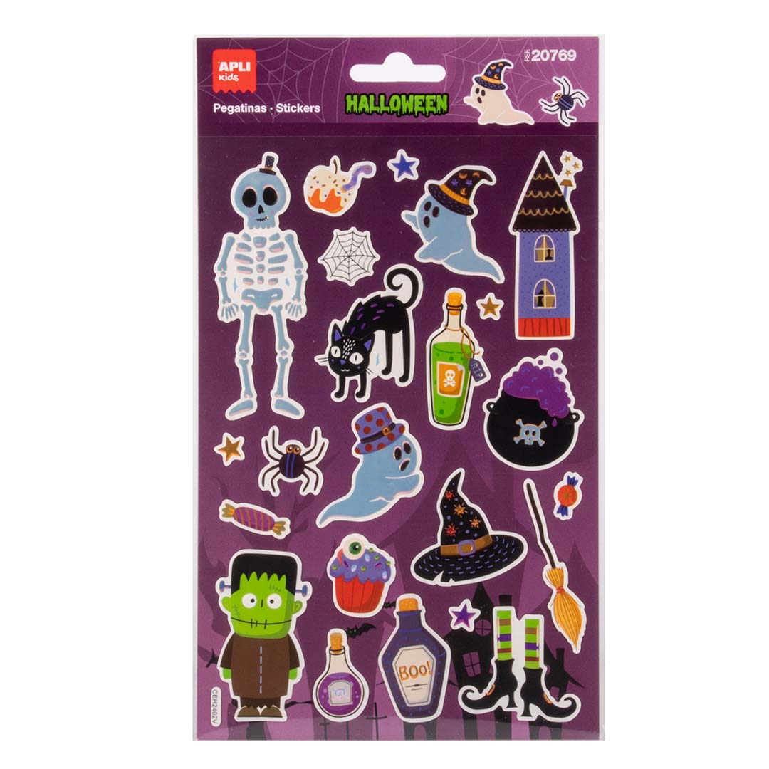 PEGATINAS ESQUELETO HALLOWEEN - APLI