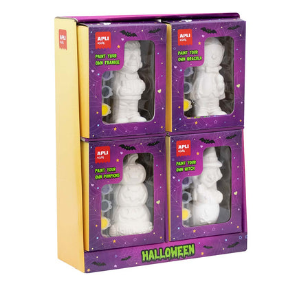 EXPOSITOR 4 FIGURAS PARA PINTAR HALLOWEEN - APLI