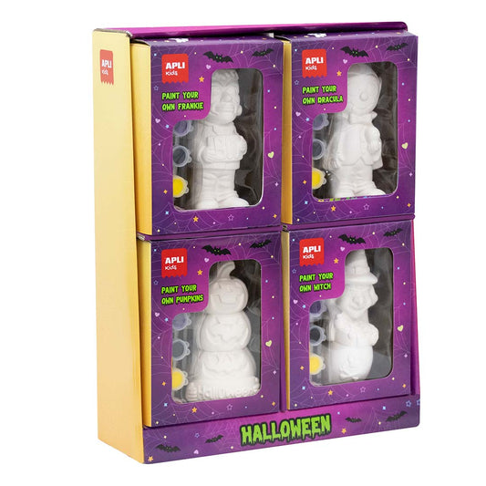 EXPOSITOR 4 FIGURAS PARA PINTAR HALLOWEEN - APLI