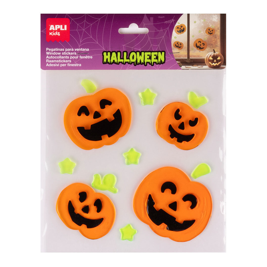 PEGATINAS JELLY CALABAZAS HALLOWEEN - APLI