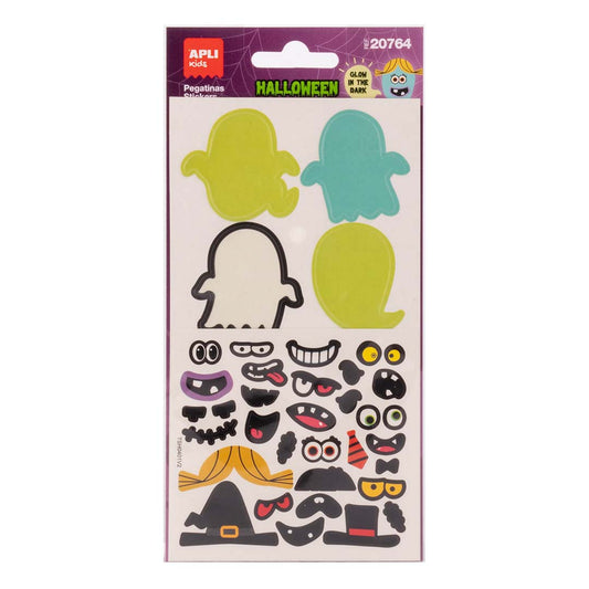 PEGATINAS GLOW IN THE DARK HALLOWEEN - APLI