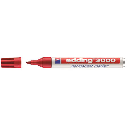ROTULADOR 3000 ROJO - EDDING