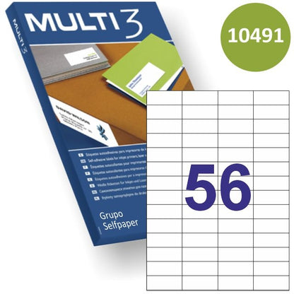 ETIQUETAS A4 CAJA DE 100H - MULTI3