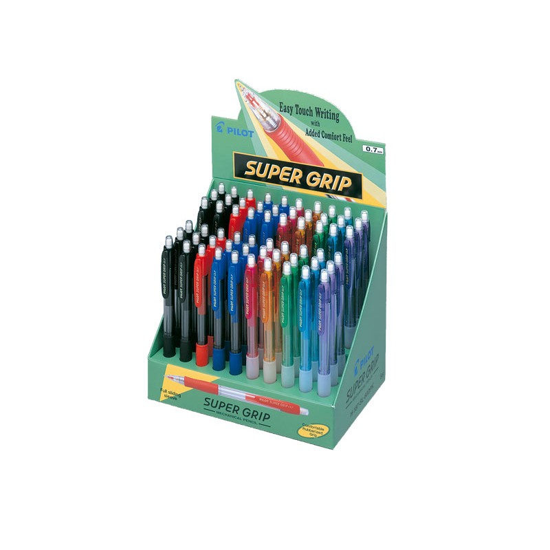 EXPOSITOR PORTAMINAS 0,7 SUPER GRIP 60UD - PILOT