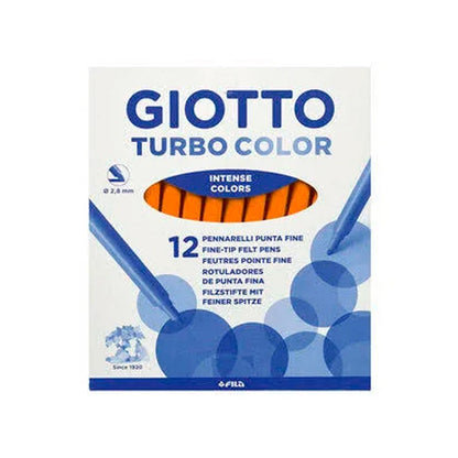 ROTULADOR TURBO COLOR NARANJA 12UDS - GIOTTO