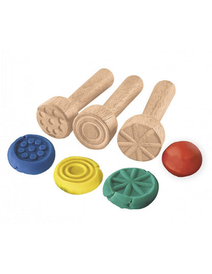 SELLOS MADERA TEXTURAS 12UDS STDAS - JOVI