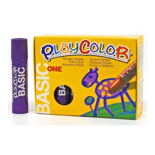 TEMPERA SOLIDA ONE 12UD LILA - PLAYCOLOR